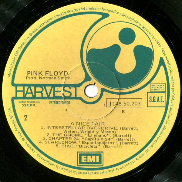 Pink Floyd - A Nice Pair | Harvest (1 J148-50 203-4) - 4
