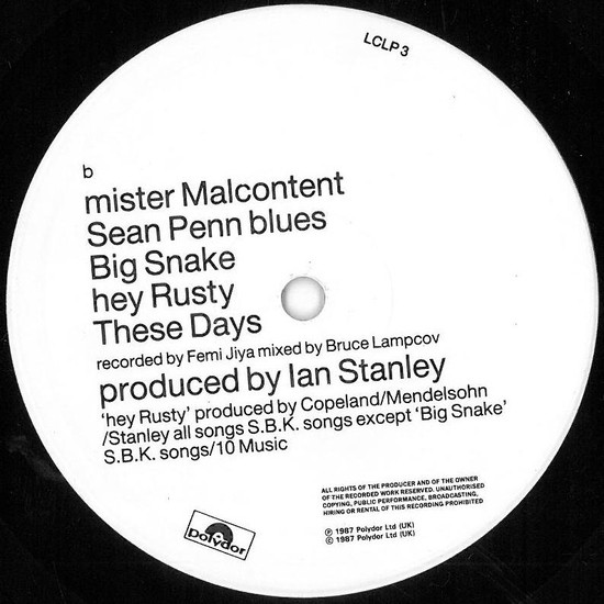 Lloyd Cole & The Commotions - Mainstream | Polydor (LCLP 3) - 4 Lloyd Cole & The Commotions - Mainstream | Polydor (LCLP 3) - 4