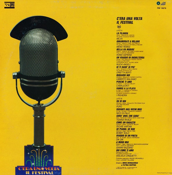 Various - C'Era Una Volta Il Festival 90 | Five Record (FM 13679)