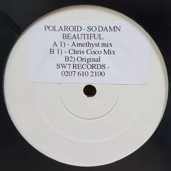 Poloroid - So Damn Beautiful | Not On Label (JR 001)