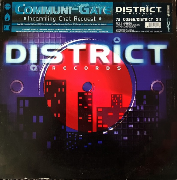 Communi-Gate - Incoming Chat Request | District Records (DISTRICT 011)