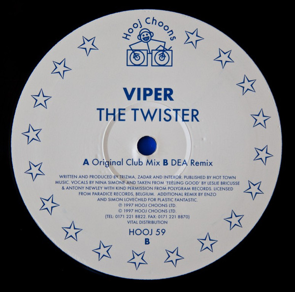 Viper - The Twister | Hooj Choons (HOOJ 59) - 4 Viper - The Twister | Hooj Choons (HOOJ 59) - 4