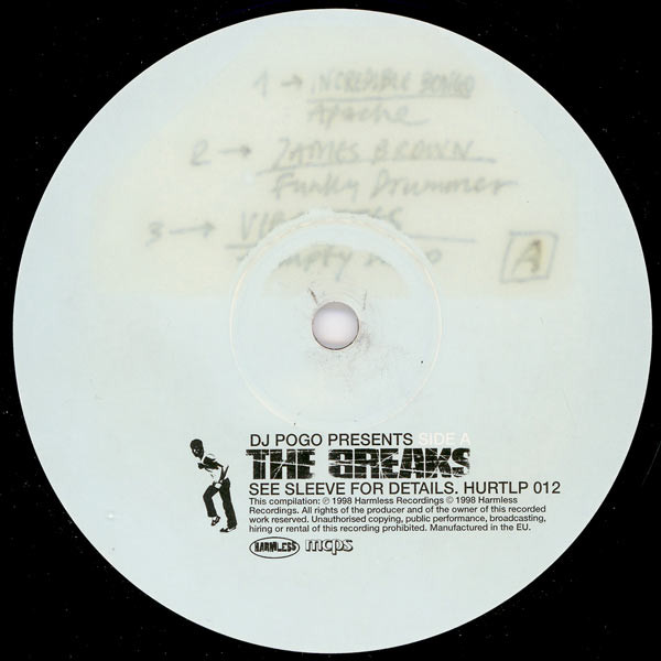 Various , DJ Pogo - The Breaks (Original B Boy Street Funk & Block Party Classics) | Harmless (HURTLP 012) - 3