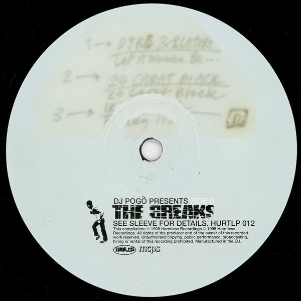 Various , DJ Pogo - The Breaks (Original B Boy Street Funk & Block Party Classics) | Harmless (HURTLP 012) - 6