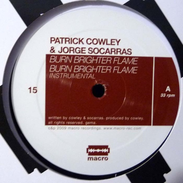 Patrick Cowley & Jorge Socarras - Burn Brighter Flame | Macro (MACRO M15) - 2