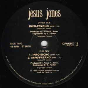 Jesus Jones - Info Psycho (Dance Extravaganza) | Food (12FOODX 18) - 3