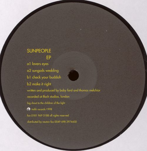 Sunpeople - Sunpeople EP | Trelik (TR/9)