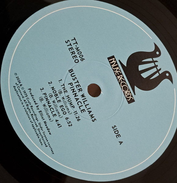 Buster Williams - Pinnacle | Time Traveler Recordings (TT-M006) - 4