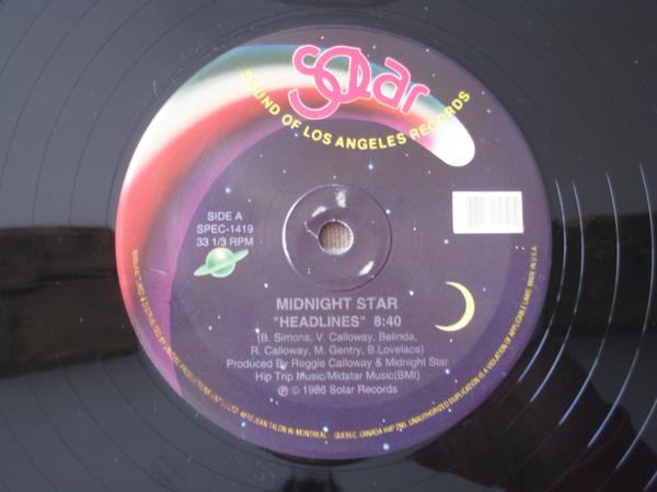 Midnight Star - Headlines / Midas Touch / Engine No. 9 | Solar (SPEC-1419) - 2