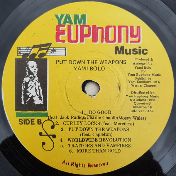 Yami Bolo - Put Down The Weapons | Yam Euphony Music (YAMLP 0005) - 3