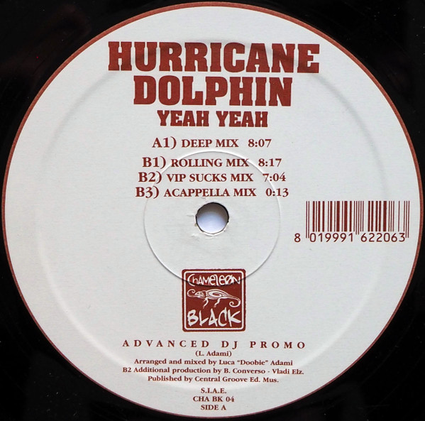 Hurricane Dolphin - Yeah Yeah | Chameleon Black (CHA BK 04)