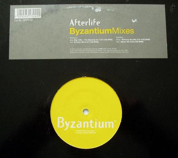 Afterlife - Byzantium (Mixes) | Ripe Recordings (12RIPE217) Afterlife - Byzantium (Mixes) | Ripe Recordings (12RIPE217)