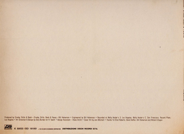 Crosby, Stills, Nash & Young - So Far | Atlantic (K 50023) - 4