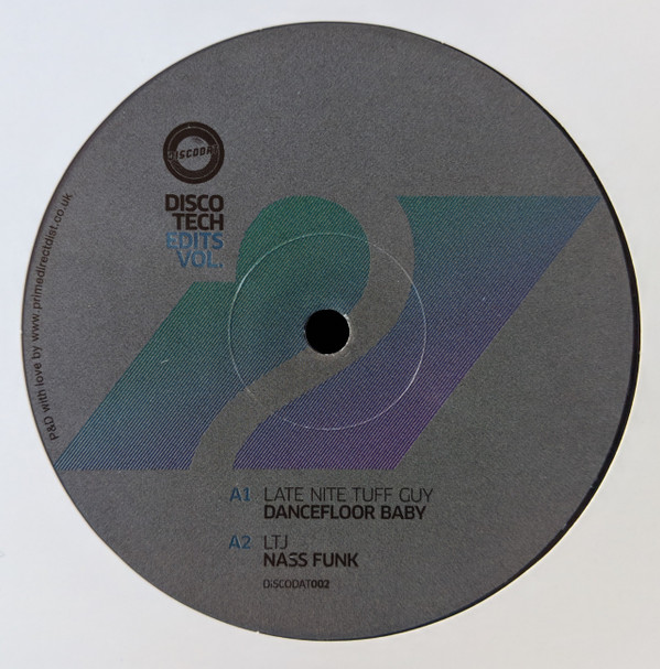 Various - Disco Tech Edits Vol. 2 | DiscoDat (DISCODAT002)