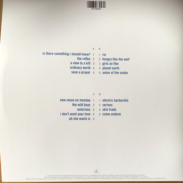 Duran Duran - Greatest | Parlophone (5021732638373) - 2 Duran Duran - Greatest | Parlophone (5021732638373) - 2