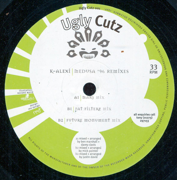 K-Alexi - Medusa '96 Remixes | Ugly Cutz (UGC 001)