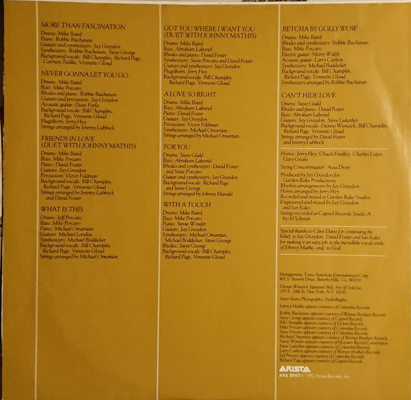 Dionne Warwick - Friends In Love | Arista (ARS 39147) - 4