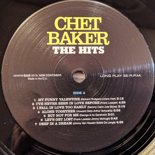 Chet Baker - The Hits | New Continent (101019) - 3 Chet Baker - The Hits | New Continent (101019) - 3