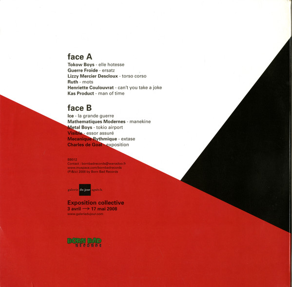 Various - Des Jeunes Gens Mödernes (Post Punk, Cold Wave Et Culture Novö En France 1978 _ 1983) | Born Bad Records (BB012) - 2