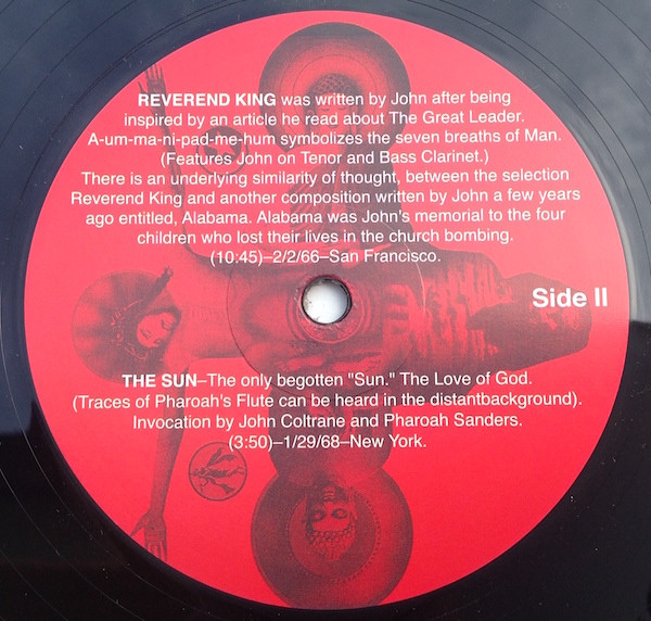 John Coltrane And Alice Coltrane - Cosmic Music | Coltrane Records (AS-9148) - 4