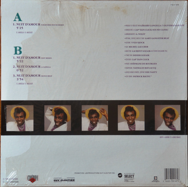 Kova Rea - Nuit D'Amour | Les Productions Guy Cloutier (PGC-12-918) - 2