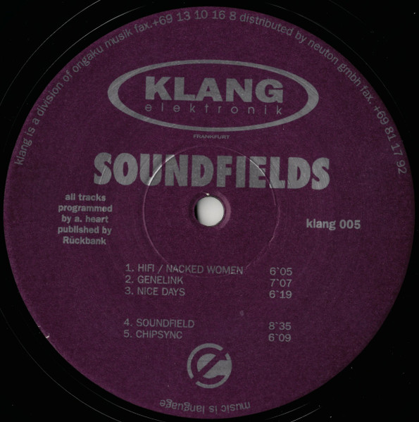 Soundfields - Hifi / Nacked Women | Klang Elektronik (klang 005) - main