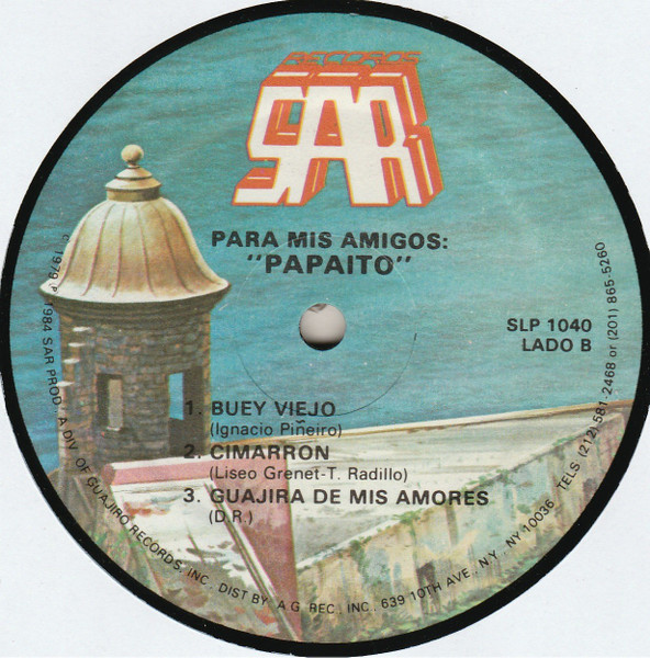 Papaito - Para Mis Amigos | SAR Records (SLP 1040) - 4