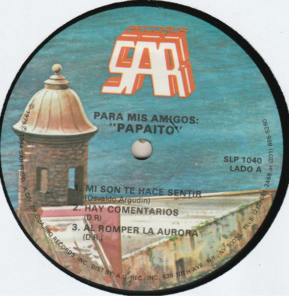 Papaito - Para Mis Amigos | SAR Records (SLP 1040) - 3