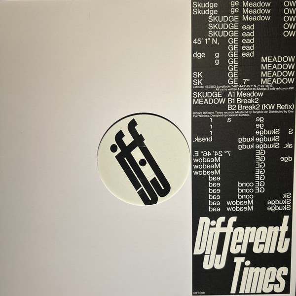 Skudge - Meadow | Different Times (DIFF006)