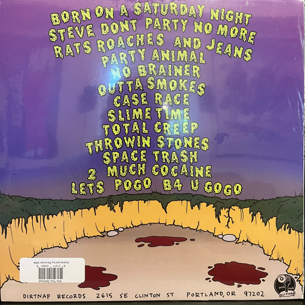 The Mean Jeans - Are You Serious? [Vinyl] | Dirtnap Records (ZZZ–89) - 2