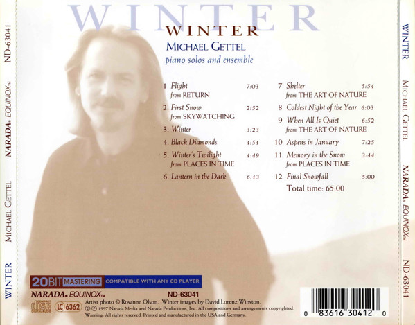 Michael Gettel - Winter | Narada Equinox (ND-63041) - 3