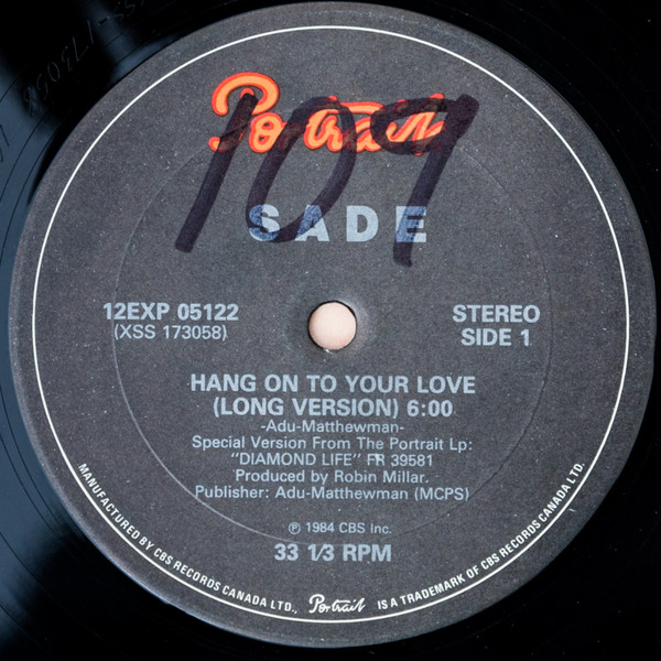 Sade - Hang On To Your Love (12