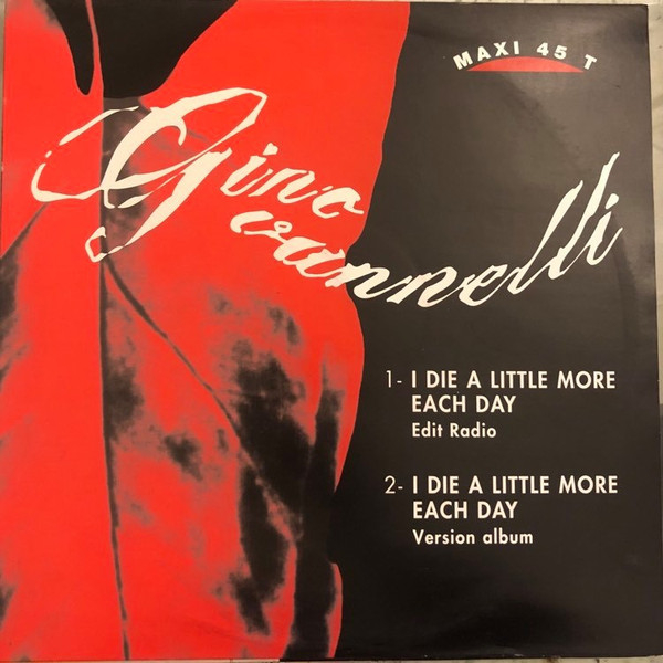 Gino Vannelli - I Die A Little More Each Day | Disques Dreyfus (FDM MGV 06 95)