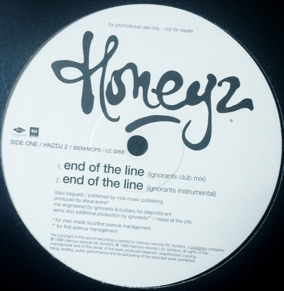 Honeyz - End Of The Line | Mercury (HNZDJ 2) - main