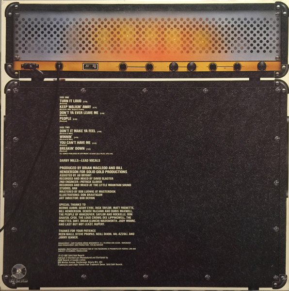 Headpins - Turn It Loud | Solid Gold Records (SGR-1010) - 2