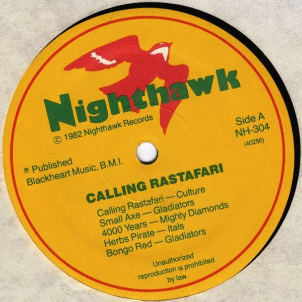 Various - Calling Rastafari | Nighthawk Records (NH-304) - 3 Various - Calling Rastafari | Nighthawk Records (NH-304) - 3