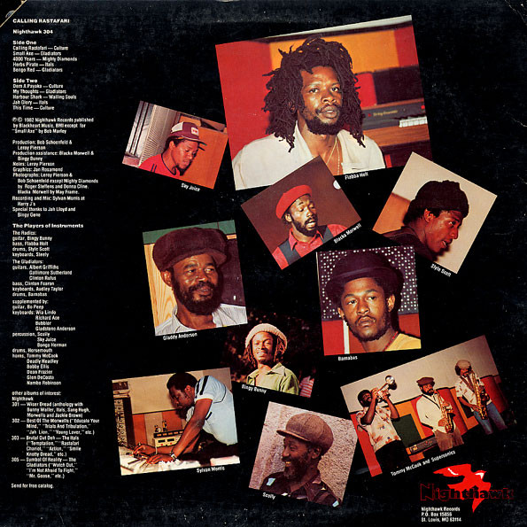 Various - Calling Rastafari | Nighthawk Records (NH-304) - 2 Various - Calling Rastafari | Nighthawk Records (NH-304) - 2