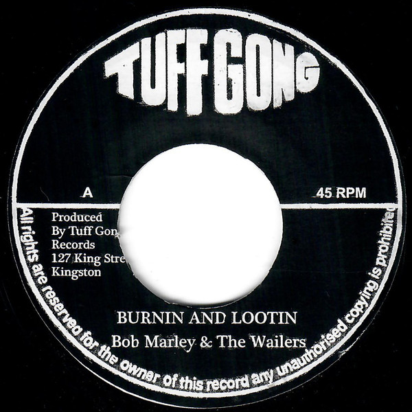 Bob Marley & The Wailers - Burnin And Lootin | Tuff Gong (none) - main