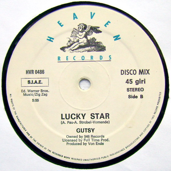 Gutsy - Private War / Lucky Star | Heaven Records (HVR 0486) - 4