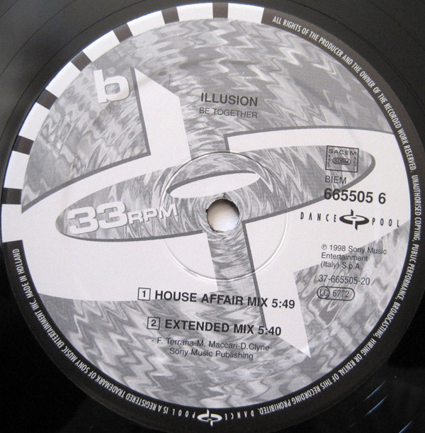 Illusion - Be Together | Dance Pool (665505 6)