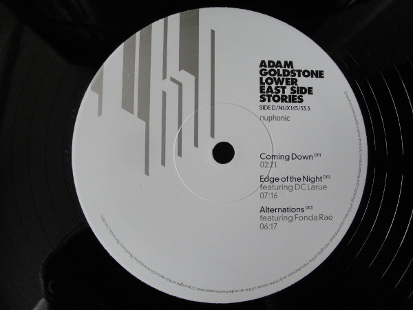 Adam Goldstone - Lower East Side Stories | Nuphonic (NUX 165) - 6