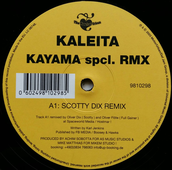 Kaleita - Kayama | The Heart Of Urban (9810298)