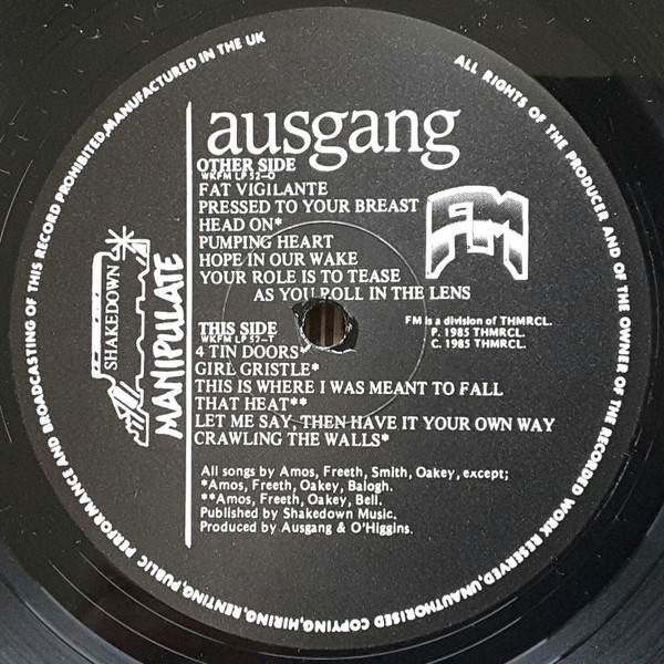 Ausgang - Manipulate | FM (WKFM LP 52) - 3