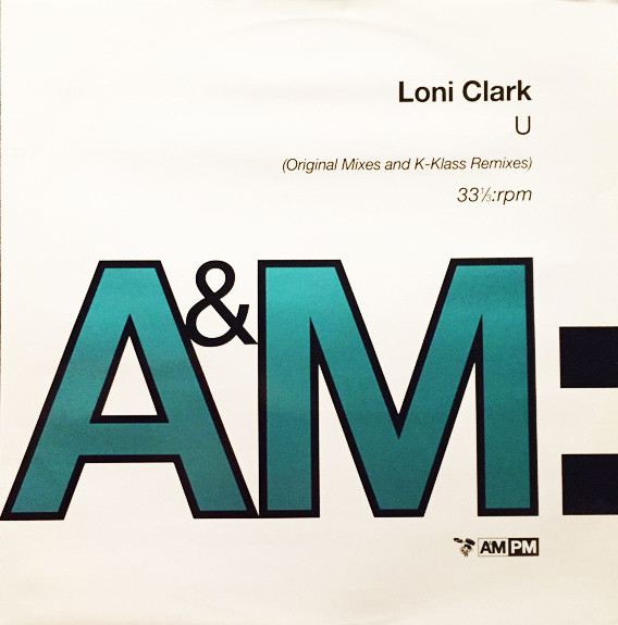Loni Clark - U | A&M Records (580 475-1) - main Loni Clark - U | A&M Records (580 475-1) - main