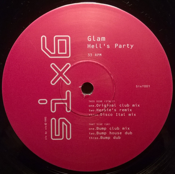 Glam - Hell's Party | Six6 (SixT001) - 3 Glam - Hell's Party | Six6 (SixT001) - 3