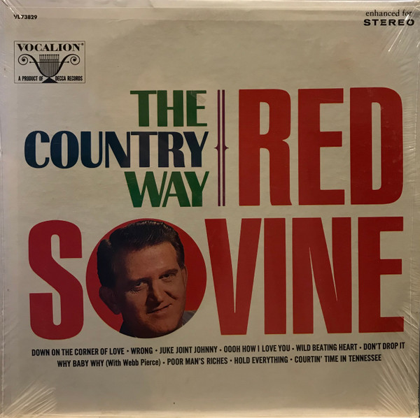 Red Sovine - The Country Way | Vocalion (VL73829) Red Sovine - The Country Way | Vocalion (VL73829)