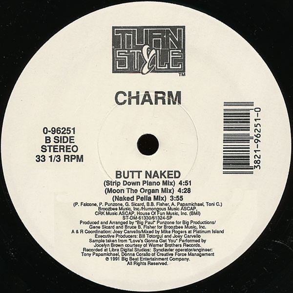 Charm - Butt Naked | Turnstyle Records (0-96251) - main