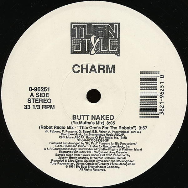Charm - Butt Naked | Turnstyle Records (0-96251) - 2