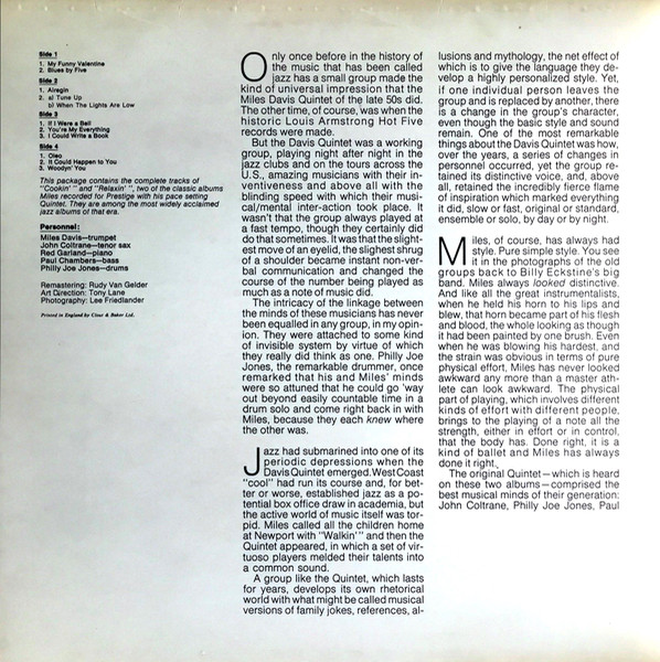 Miles Davis - Miles Davis | Prestige (PR 24001) - 2 Miles Davis - Miles Davis | Prestige (PR 24001) - 2