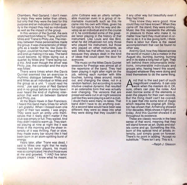 Miles Davis - Miles Davis | Prestige (PR 24001) - 3 Miles Davis - Miles Davis | Prestige (PR 24001) - 3